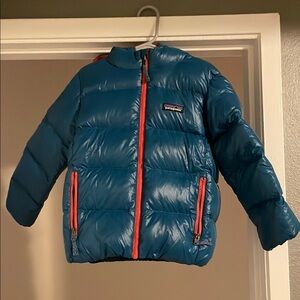 Patagonia Kids Blue Puffer Jacket